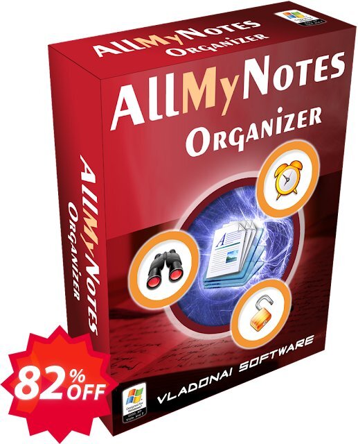 AllMyNotes Organizer Deluxe Coupon code 82% discount 