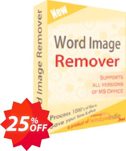 WindowIndia Word Image Remover Coupon code 25% discount 