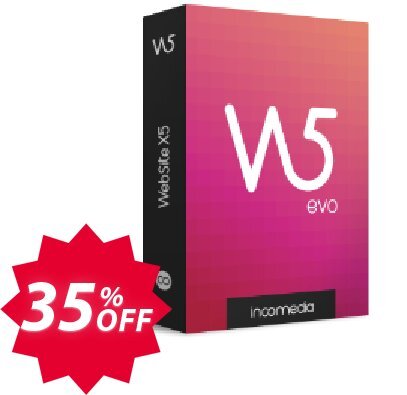 WebSite X5 Evo Coupon code 35% discount 