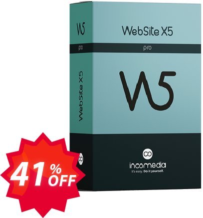 WebSite X5 Pro Coupon code 41% discount 
