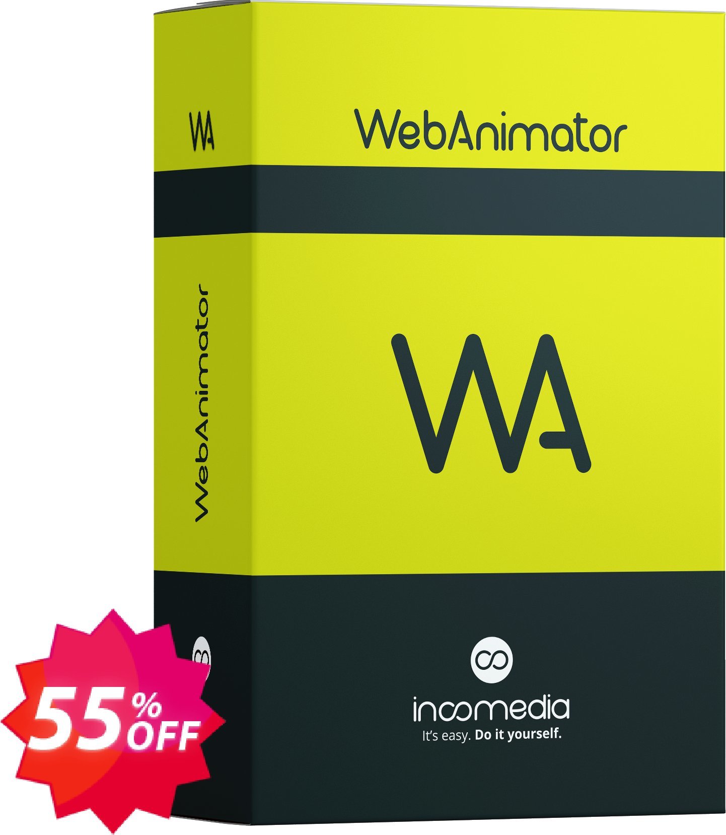 WebAnimator 4 plus Coupon code 55% discount 