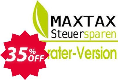 MAXTAX - Beraterversion 50 Akten Coupon code 35% discount 