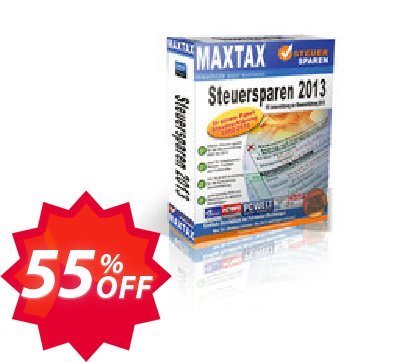 MAXTAX Fahrtenbuch Spar-Abo Coupon code 55% discount 