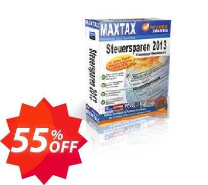 MAXTAX Fahrtenbuch Spar-Abo Coupon code 55% discount 