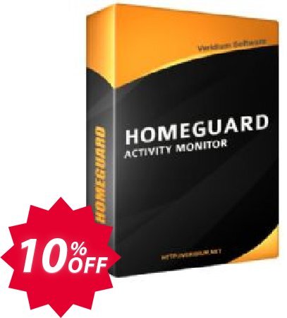 HomeGuard Activity Monitor 4 Users Plan Coupon code 10% discount 