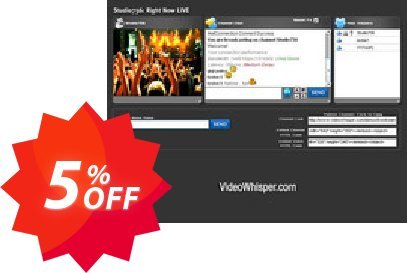 Live Video Streaming Coupon code 5% discount 
