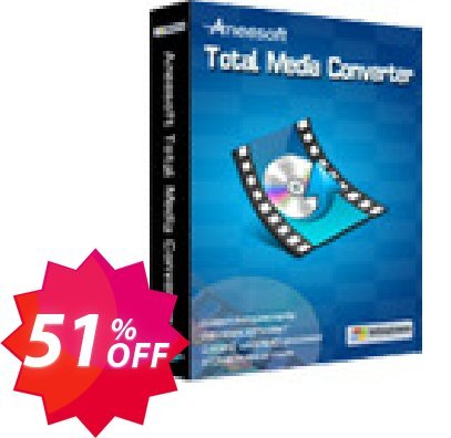 Aneesoft Total Media Converter Coupon code 51% discount 