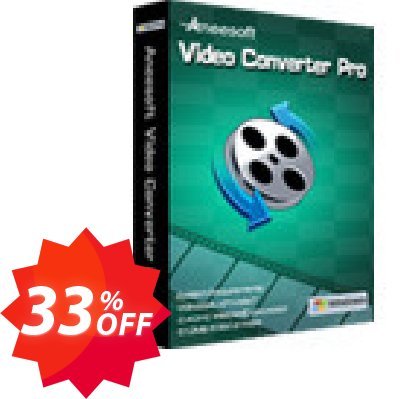 Aneesoft Video Converter Pro Coupon code 33% discount 