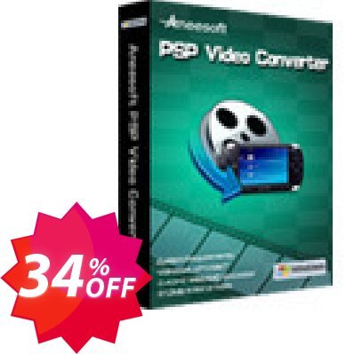 Aneesoft PSP Video Converter Coupon code 34% discount 