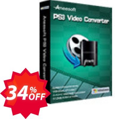 Aneesoft PS3 Video Converter Coupon code 34% discount 