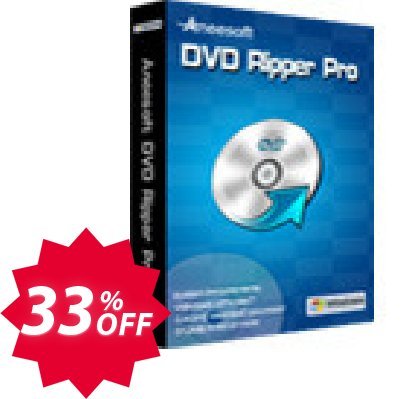 Aneesoft DVD Ripper Pro Coupon code 33% discount 