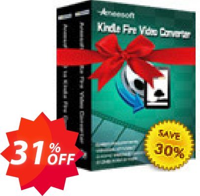 Aneesoft Kindle Fire Converter Suite Coupon code 31% discount 