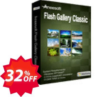 Aneesoft Flash Gallery Classic Coupon code 32% discount 