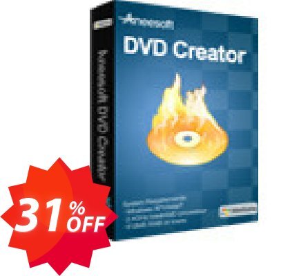 Aneesoft DVD Creator Coupon code 31% discount 