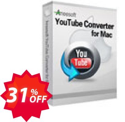 Aneesoft YouTube Converter for MAC Coupon code 31% discount 