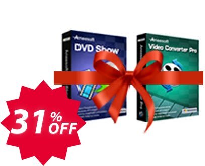 Aneesoft DVD Show and Video Converter Pro Bundle for WINDOWS Coupon code 31% discount 