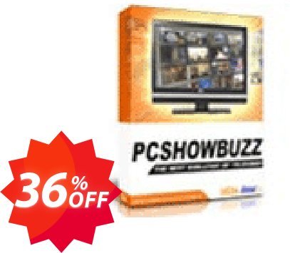 PCShowBuzz Coupon code 36% discount 