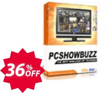 PCShowBuzz Coupon code 36% discount 