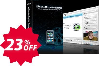 mediAvatar iPhone Movie Converter Coupon code 23% discount 