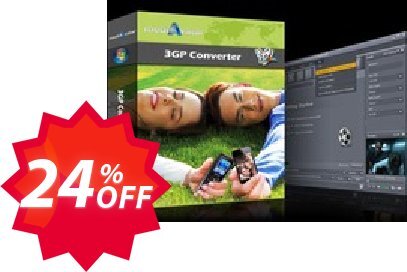 mediAvatar 3GP Converter Coupon code 24% discount 