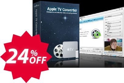 mediAvatar Apple TV Converter Coupon code 24% discount 