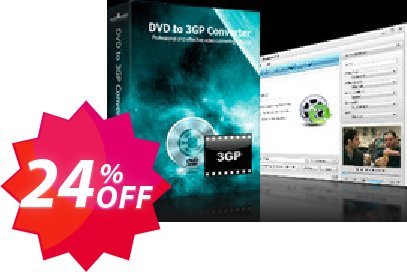 mediAvatar DVD to 3GP Converter Coupon code 24% discount 