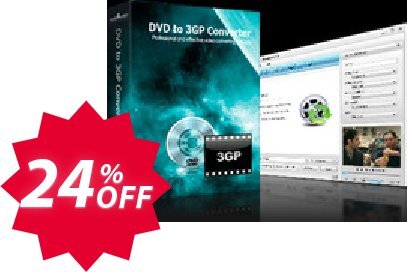 mediAvatar DVD to 3GP Converter Coupon code 24% discount 