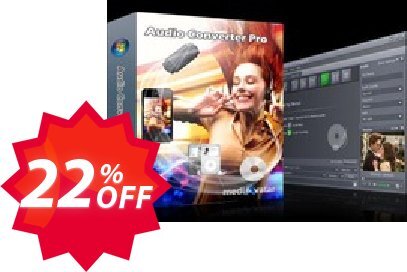 mediAvatar Audio Converter Pro Coupon code 22% discount 