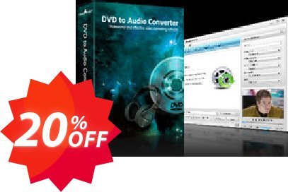 mediAvatar DVD to Audio Converter Coupon code 20% discount 