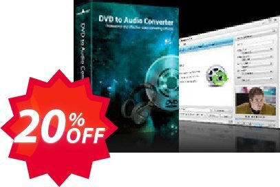 mediAvatar DVD to Audio Converter Coupon code 20% discount 