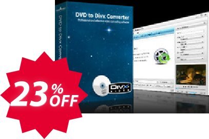 mediAvatar DVD to DivX Converter Coupon code 23% discount 