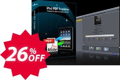 mediAvatar iPad PDF Transfer Coupon code 26% discount 