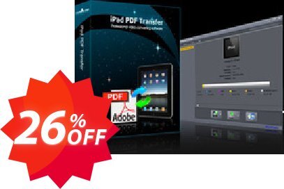 mediAvatar iPad PDF Transfer Coupon code 26% discount 