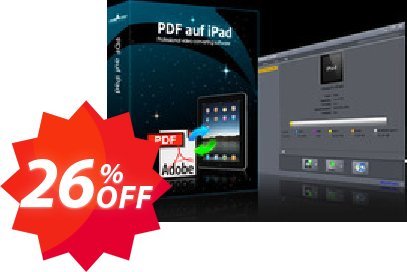 mediAvatar iPad PDF Transfer for MAC Coupon code 26% discount 