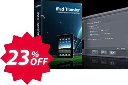 mediAvatar iPad to MAC Transfer Coupon code 23% discount 