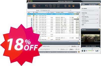 mediAvatar Video Converter Pro for MAC Coupon code 18% discount 