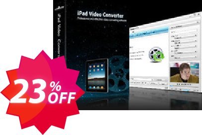 mediAvatar iPad Video Converter Coupon code 23% discount 