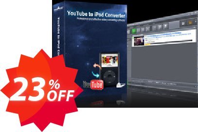 mediAvatar YouTube to iPod Converter Coupon code 23% discount 