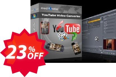 mediAvatar YouTube Video Converter Coupon code 23% discount 