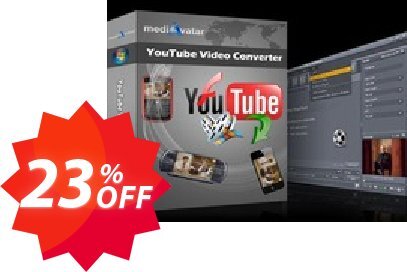 mediAvatar YouTube Video Converter Coupon code 23% discount 