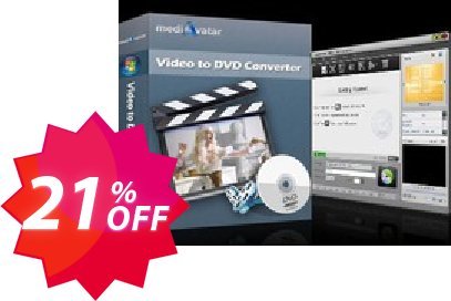 mediAvatar Video to DVD Converter Coupon code 21% discount 