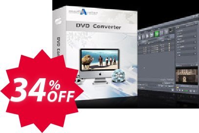 mediAvatar DVD Converter for MAC Coupon code 34% discount 