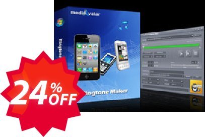 mediAvatar Ringtone Maker Coupon code 24% discount 