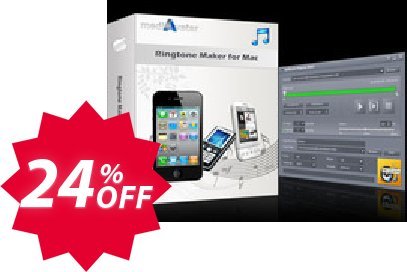 mediAvatar Ringtone Maker for MAC Coupon code 24% discount 