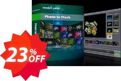 mediAvatar Photo to Flash Coupon code 23% discount 