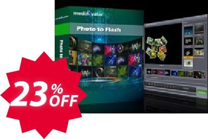 mediAvatar Photo to Flash Coupon code 23% discount 