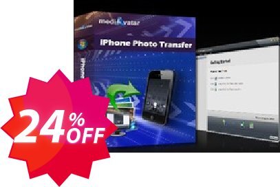 mediAvatar iPhone Photo Transfer Coupon code 24% discount 