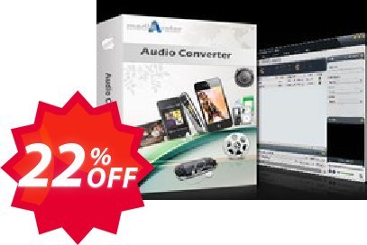 mediAvatar Audio Converter Pro for MAC Coupon code 22% discount 