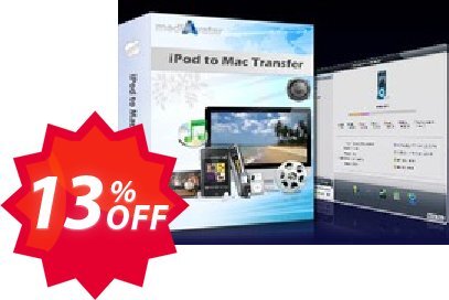 mediAvatar iPod to MAC Transfer Coupon code 13% discount 