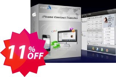 mediAvatar iPhone Contact Transfer for MAC Coupon code 11% discount 